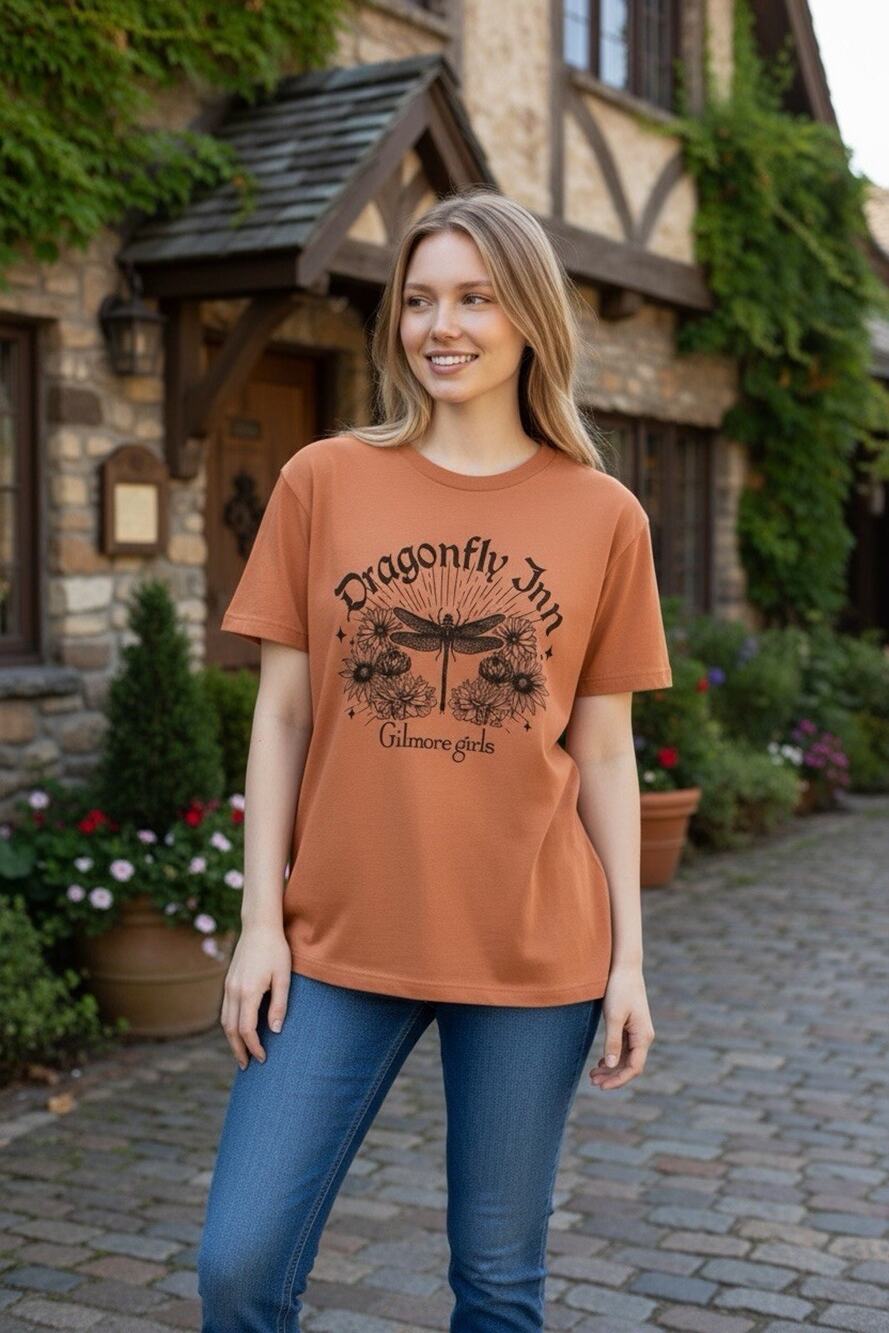 Dragonfly Inn Gilmore Girls Official T-shirt Women’s XS